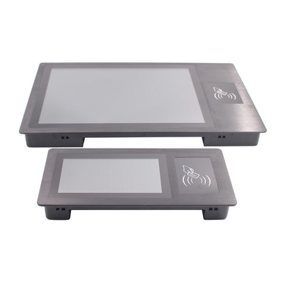 Tabuleta de toque 15" 17" 19" dos ethernet RJ45 Android multi PC do painel de toque