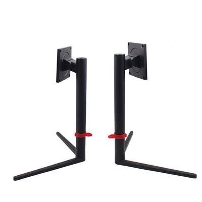 Capacidade de carga plástica 3 do metal ajustável de alumínio do suporte do monitor da altura - 7kg