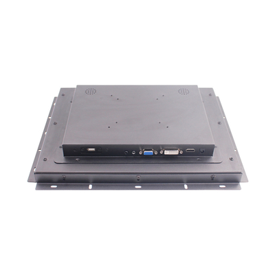 Monitor LCD de quadro aberto DC 12V com portas de sinal HDMI VGA DVI