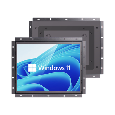 Monitor LCD de quadro aberto de 15 polegadas e tela sensível ao toque
