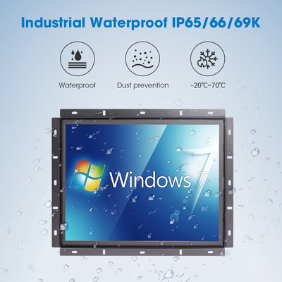 1280 * 1024 Resolução Industrial Touch Monitor 17 polegadas Display robusto