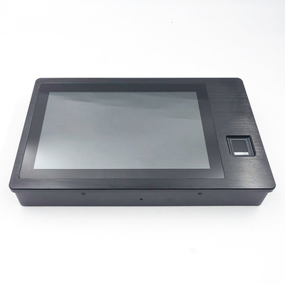 Black Android Touch Panel PC 10,1 polegadas 1280X800 350nits tela CE/FCC/RoHS/IP65 Certificado