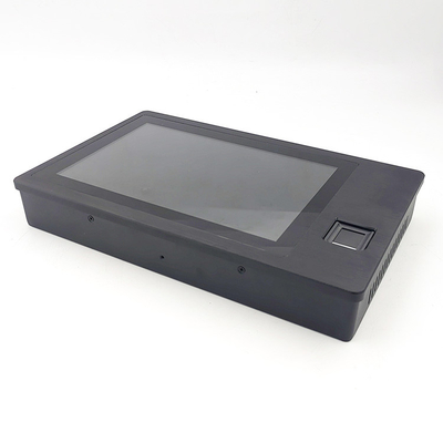 Slim 10,1 polegadas Android Touch Panel PC Painel frontal preto montado IP65 CE/FCC/RoHS EMMC 32G