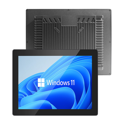 Resolução Industrial Painel PC com tela sensível ao toque capacitiva Win 10/11/Linux/Ubuntu 350 Nits