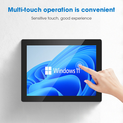 1280*1024 Resolução Painel de toque PC Capacitivo Touch Screen 350 Nits Brilho 64G SSD armazenamento
