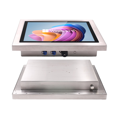 Resolução 1280*1024 Silver Waterproof LCD Monitor 4 3 Aspect Ratio VGA\\DVI\\USB Input
