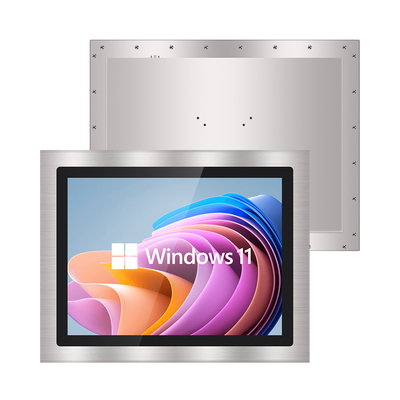Ecrã Multi-Touch Capacitivo Monitor LCD à prova d'água VGA DVI USB 4 3 Relação de aspecto 250-1500cd/m2 Brilho