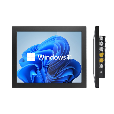 64G SSD 8GB RAM Painel de tela sensível ao toque industrial Pc RS232/USB/LAN/VGA Computador de tela sensível ao toque