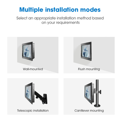 Monitores de tela sensível ao toque industriais multi-toque capacitivos com resolução 1280*1024
