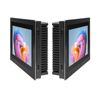 I3 CPU Painel de toque incorporado PC 32G/64G/128G/256G SSD Armazenamento e 12-36V Voltagem de entrada