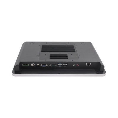 350 Nits VGA/COM/USB/RJ45/Audio JACK Industrial Touch Panel PC com armazenamento SSD