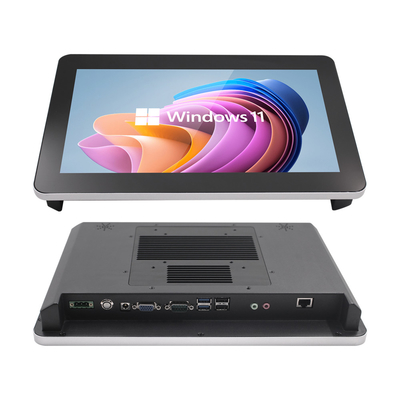 Industrial Capacitive Touch Panel PC com Win 10/11/Linux 1920*1080 Resolução 32G-256G SSD Armazenamento 350 Nits
