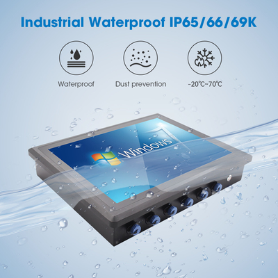 IP67 Painel industrial impermeável PC 1280 X 1020 Resolução Windows Intel J6413 350cd/m2 Brilho