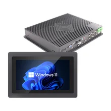 17' Industrial Capacitive Touch Screen Panel PC com resolução 1080p