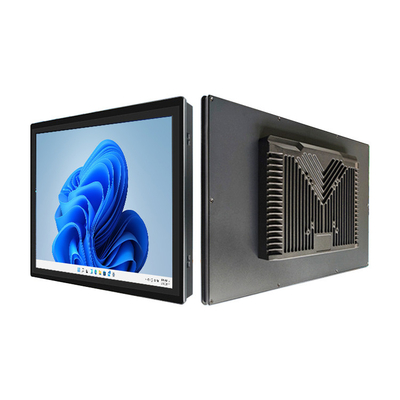 350 Nits Brilho Industrial Painel de toque capacitivo PC com 32GB / 64GB / 128GB / 256GB SSD armazenamento