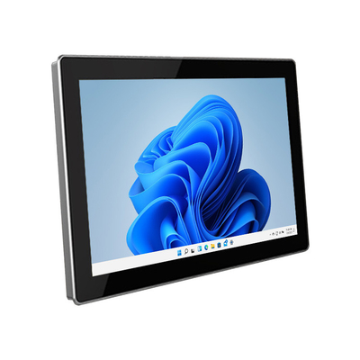 PC de painel industrial com 17 1920x1080 Resolução Win 10/11/Linux OS