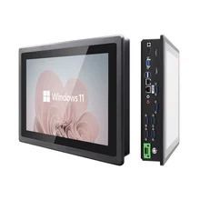 1920x1080 Resolução Touch Panel PC com 8GB de RAM e Win 10/11/Linux OS
