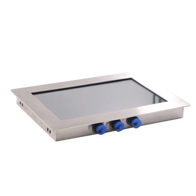 Brilho 350 Nits Painel de toque PC Industrial Painel de tela de toque PC com armazenamento SSD e Linux
