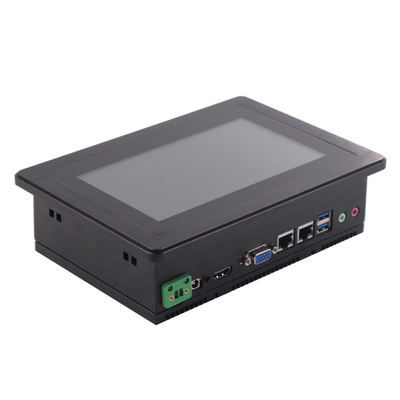 PC de painel de toque incorporado avançado com tela de 7 polegadas e memória SSD de 64 GB