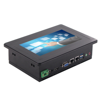 Windows/Lunix OS 256G SSD Embedded Touch Panel PC para aplicações industriais