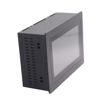PC de painel industrial sem ventilador de 7 polegadas para coleta de dados de tela sensível ao toque incorporada
