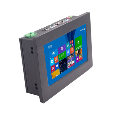 PC de painel robusto de 128 GB com tela sensível ao toque capacitiva para uso industrial