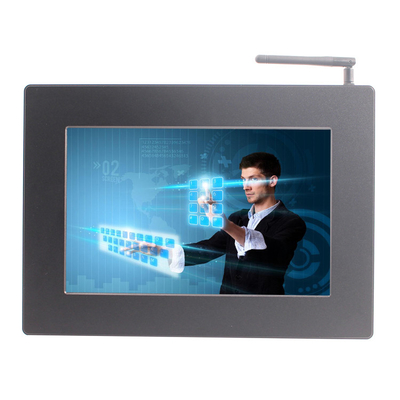 10.1'' PC de painel táctil industrial com sistema operacional multifuncional e conectividade versátil