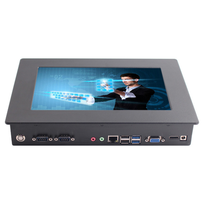 64G SSD Industrial Panel PC Interfaces múltiplas USB/RJ45/COM/VGA/HDMI DC12V