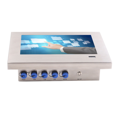 Industrial 10.1 PC de painel de aço inoxidável com porta HDMI e montagem VESA de 800 x 400 mm