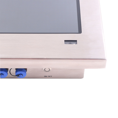 Industrial 10.1 PC de painel de aço inoxidável com porta HDMI e montagem VESA de 800 x 400 mm