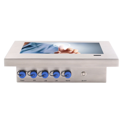 Industrial 10.1 PC de painel de aço inoxidável com porta HDMI e montagem VESA de 800 x 400 mm