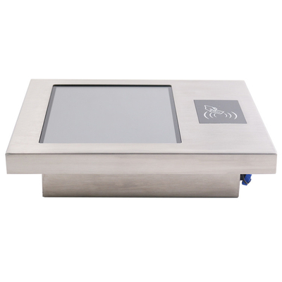 Intel J6412 64G armazenamento 4G RAM painel industrial de aço inoxidável PC 10,4 polegadas capacitivo touchscreen