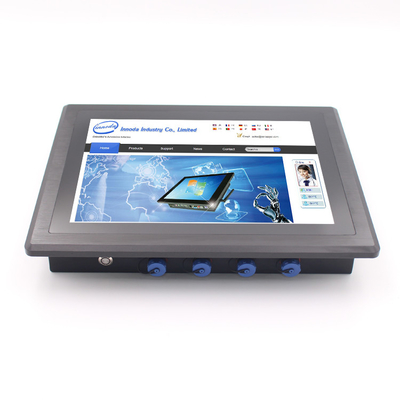 IP65 Painel à prova d'água PC 12V DC Fornecimento de energia 350cd/m2 Brilho para ambientes adversos