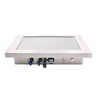 Painel industrial de aço inoxidável incorporado Pc impermeável IP65/67/68 Com Intel CPU 64G-1T Hard Disk