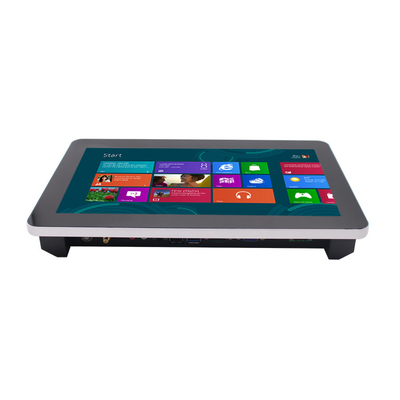 13.3'' PC de painel táctil industrial sem ventilador com janela de armazenamento SSD/sistema operacional Linux