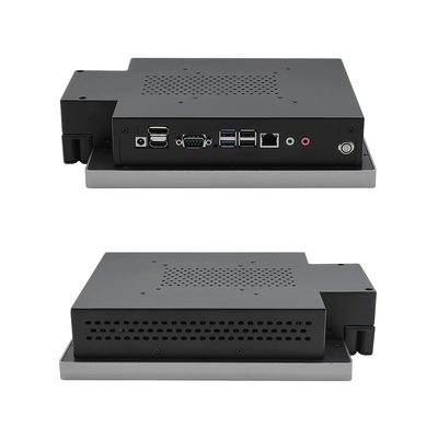 PC de painel industrial de alto brilho com HDMI/COM/USB/RJ45/Audio JACK/DP Tipo de interface e brilho de 350 nits