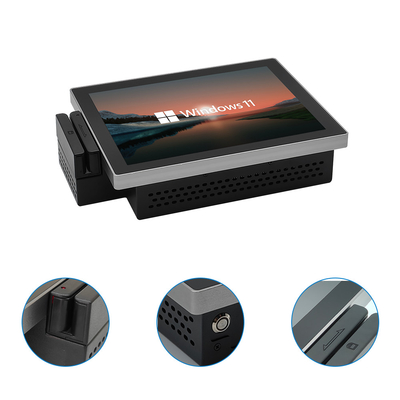 PC de painel industrial de alto brilho com HDMI/COM/USB/RJ45/Audio JACK/DP Tipo de interface e brilho de 350 nits