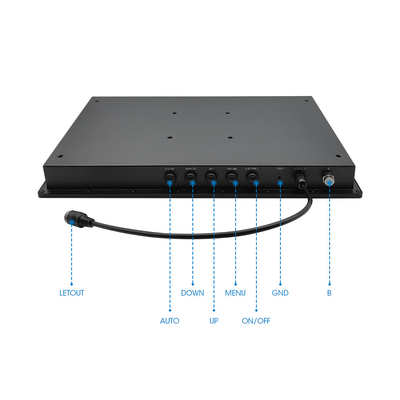 RS232 POWER HDMI e desempenho do monitor industrial personalizável para aplicações industriais