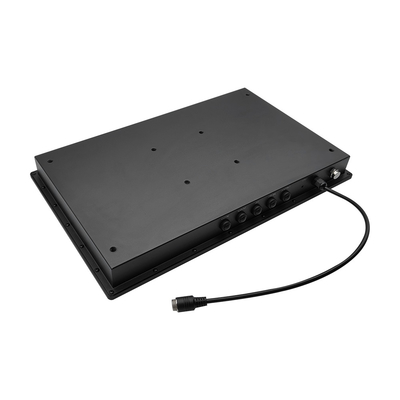 18.5 polegadas monitor impermeável em aço inoxidável preto - Deve ter para aplicação industrial