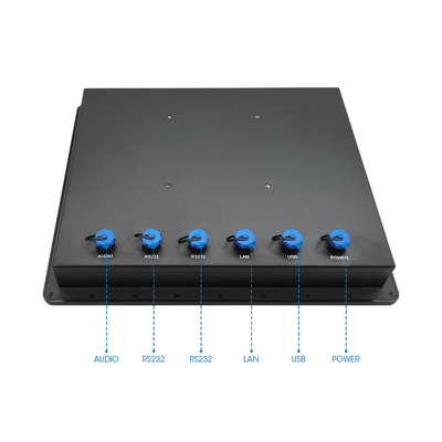 Pc de painel de tela sensível ao toque robusto para ambientes adversos -20°C a 70°C Faixa de temperatura 4 GB Memória DDR3