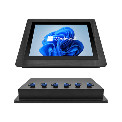 12.1 polegadas de painel impermeável PC VESA Mount e capacitar Touch para aplicações resistentes
