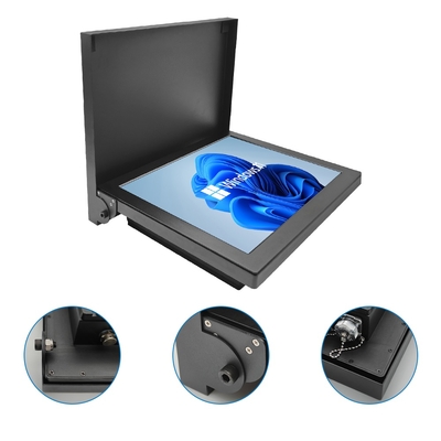 PC Painel Robusto e Estanque, 12V/9-36v DC, Fonte de Alimentação e CPU Intel J6412 para Ambientes Severos