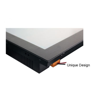 definição industrial Fanless do PC 1024*768 do painel de toque da C.C. 24V