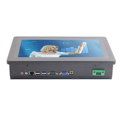 11inch encaixou o PC industrial, 24v Fanless toda em um PC