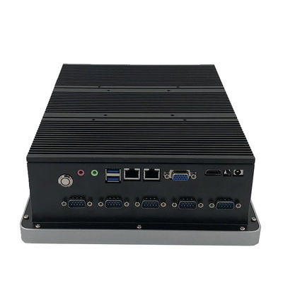 PC industrial Windows 7 do painel de toque de 5xCOM 2RJ45 8 10