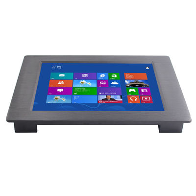Monitor largo do tela táctil da tensão 24V para o veículo