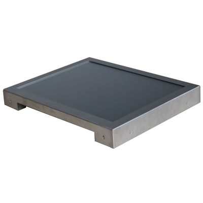 A parte dianteira IP66 LCD impermeável monitora 1.5mm de aço inoxidável