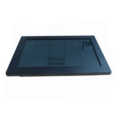 Temperatura de trabalho industrial do PC -20-70C do painel de toque da C.C. 12V LCD