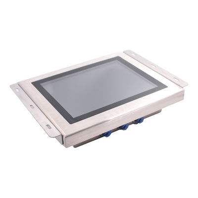 PC 1.5mm do painel de toque de IP67 Android de aço inoxidável