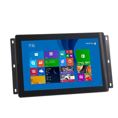 10" painel de toque liso do perfil de alumínio do monitor do tela táctil
